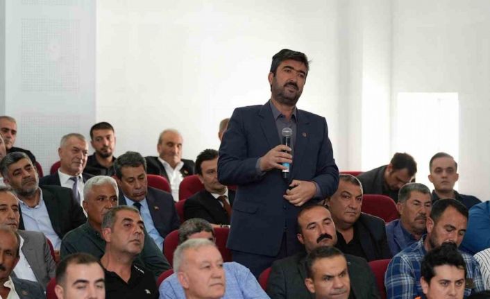 Vali Çeber ile Başkan Şahin, Arabanlı muhtarların taleplerini dinledi