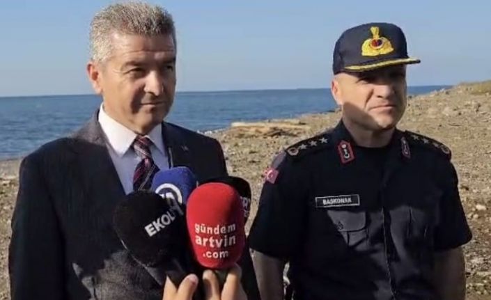 Vali Ergün: "Büyük ihtimal Rusya-Ukrayna Savaşı’ndan buraya gelen bir insansız deniz aracı; Ters dönmüş vaziyette olduğunu tahmin ediyoruz"