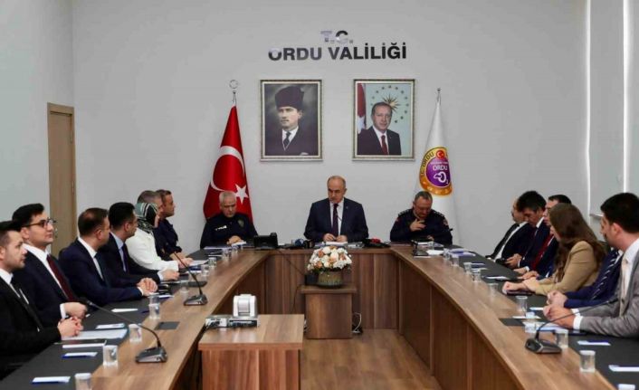 Vali Erol: "Son bir yılda olay sayılarında yüzde 11 azalma oldu"