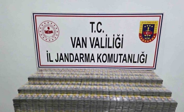 Van’da 2 bin 470 paket kaçak sigara ele geçirildi