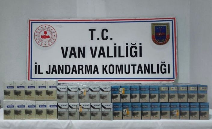Van’da 2 bin 940 paket kaçak sigara ele geçirildi