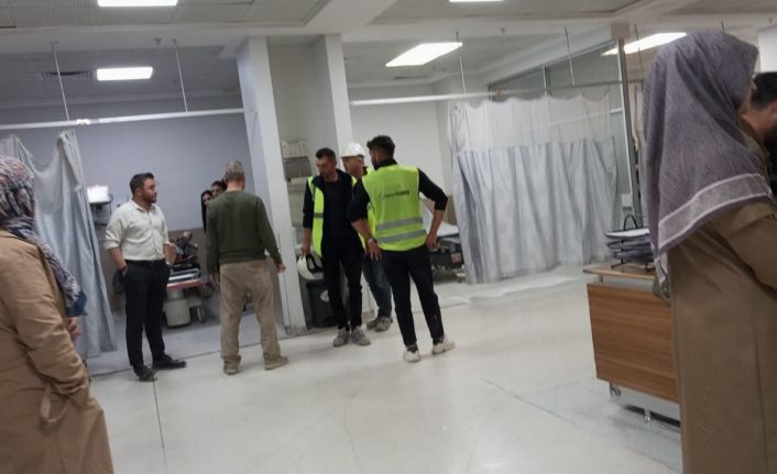 Van’da şehir hastanesi inşaatında iş kazası: 1 işçi yaralandı
