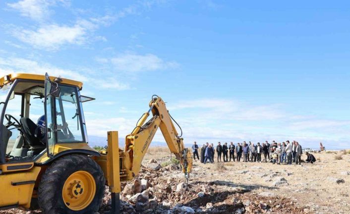 Vezirköprü Karma OSB’de ilk temel atıldı