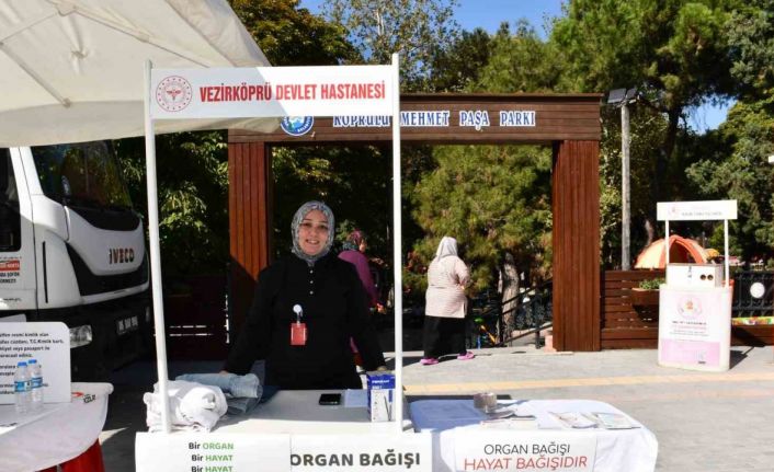 Vezirköprü’de organ bağışına farkındalık oluşturuldu