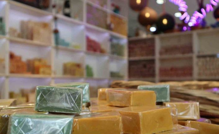 Yalova’da üretilen el yapımı sabunlar 20 ülkeye ihraç ediliyor