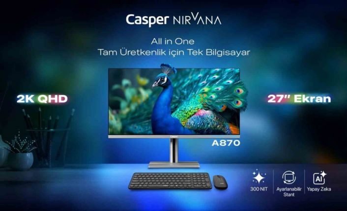 Yeni All in One bilgisayar modeli, QHD ekran ve yapay zekâ desteğiyle tanıtıldı