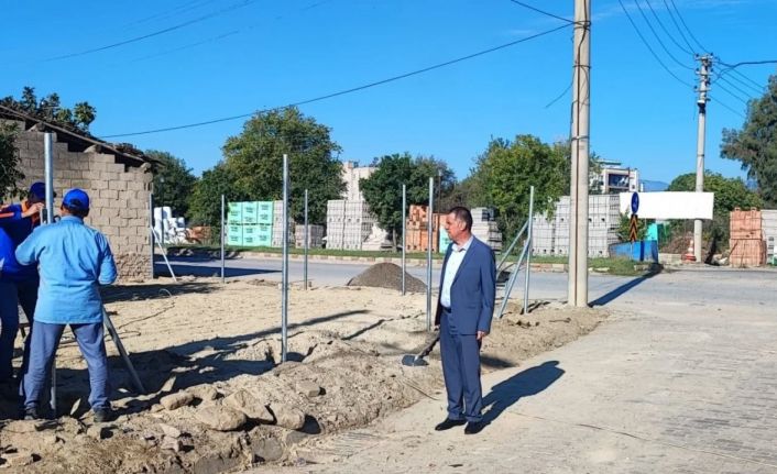 Yenipazar’da belediye ekiplerinden yoğun mesai