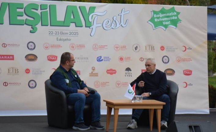 Yeşil Sahne’de Rıza Çalımbay ile söyleşi yapıldı