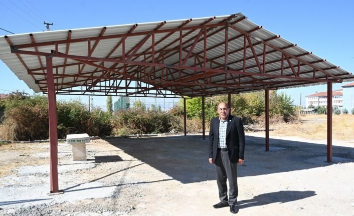 Yeşilyurt’ta mezarlık düzenleme çalışması tamamlandı