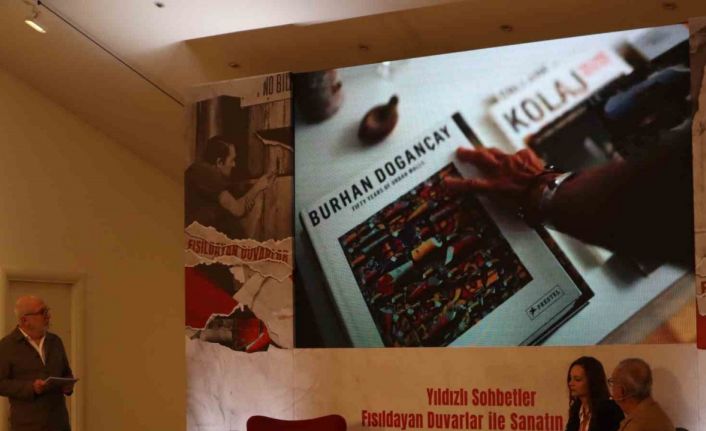 "Yıldızlı Sohbetler"de ressam Burhan Doğançay eserleriyle anıldı
