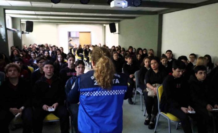 Zabıta ekipleri bu kez eğitim için sahada