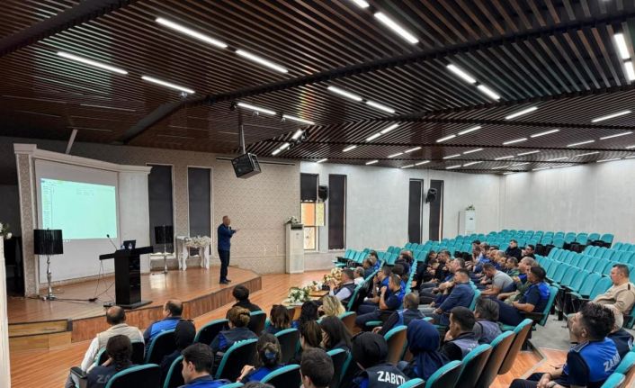 Zabıta personeline "İletişim Becerileri ve Öfke Kontrolü Eğitimi" verildi
