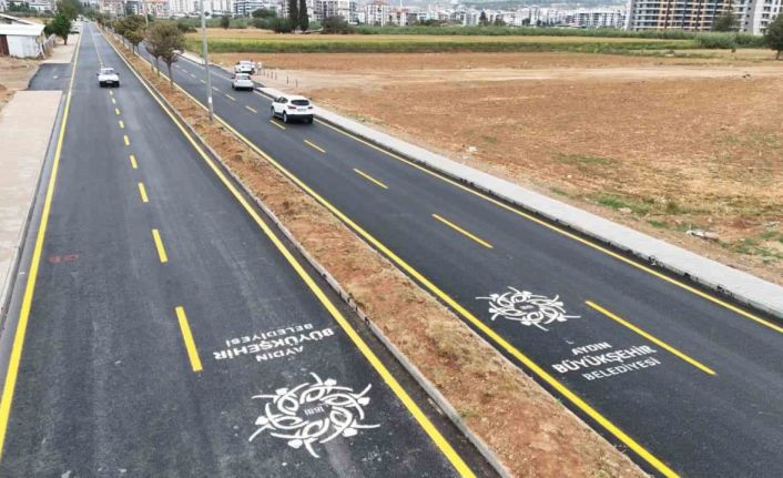 Zeybek Bulvarı’nda asfalt çalışmaları tamamlandı