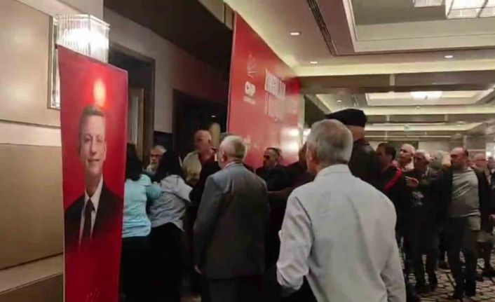 Zonguldak’ta CHP’nin kongresinde yumruklu kavga