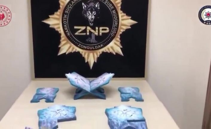 Zonguldak’ta şoke eden operasyon, 14 kilo uyuşturucuyu rahleye saklamışlar