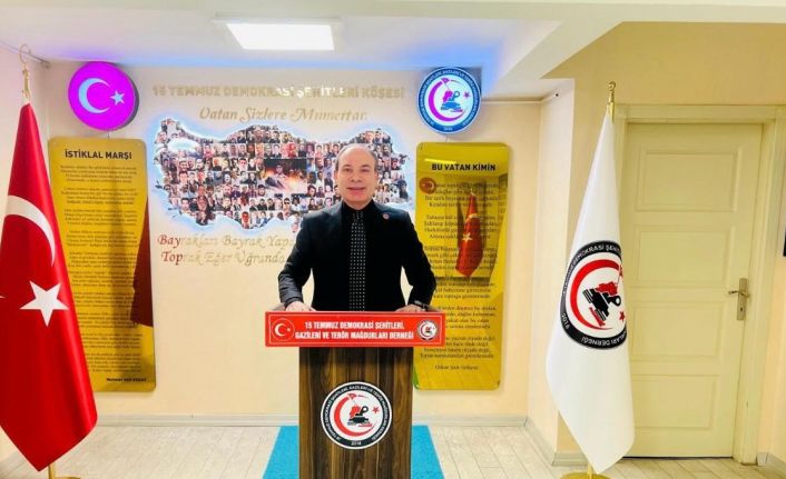 15 Temmuz Demokrasi Şehitleri, Gazileri ve Terör Mağdurları Derneği Genel Başkanı Gündüz: "İçişleri Bakan Yardımcısı Mehmet Aktaş yerli ve milli duruşuyla öne çıkıyor’’