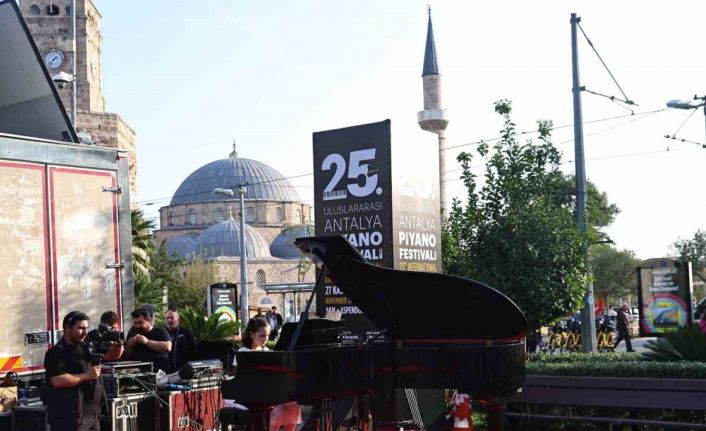 25. Uluslararası Antalya Piyano Festivali başladı
