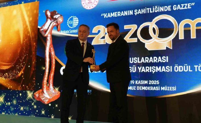 28. Zoom Uluslararası Haber Görüntüleri Yarışması’nda İHA’ya 4 ödül