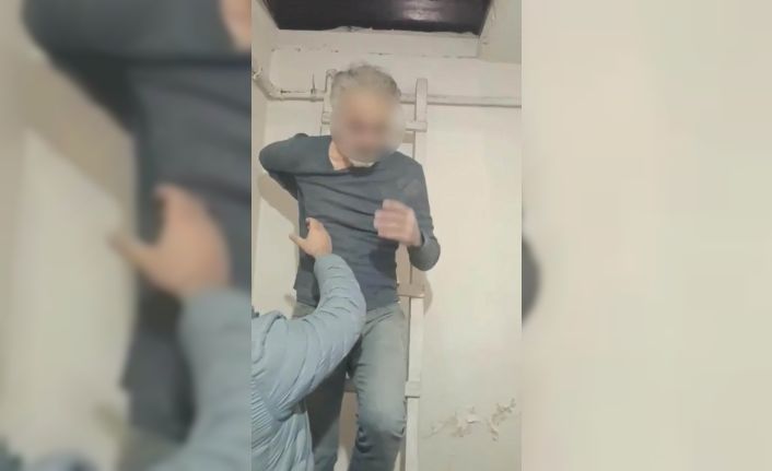 3 yıl hapisle aranan şahıs saklandığı çatıda yakalandı