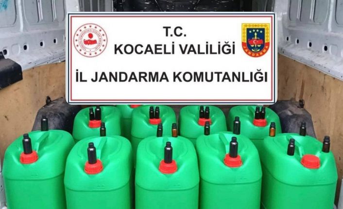 400 litre sahte alkol ele geçirildi