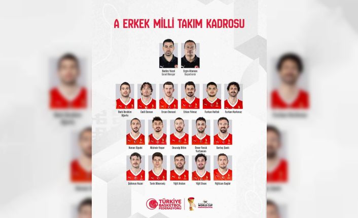 A Milli Erkek Basketbol Takımı’nın aday kadrosu belli oldu