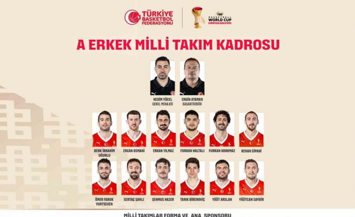A Milli Erkek Basketbol Takımı’nın, İsviçre maçı kadrosu belli oldu