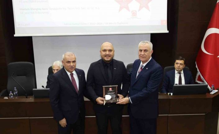 Adana Sanayi Odası’ndan sanayi kuruşlarına ödül