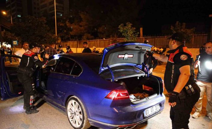 Adana’da Huzur ve Güven uygulaması: 1 milyon 368 bin TL ceza kesildi