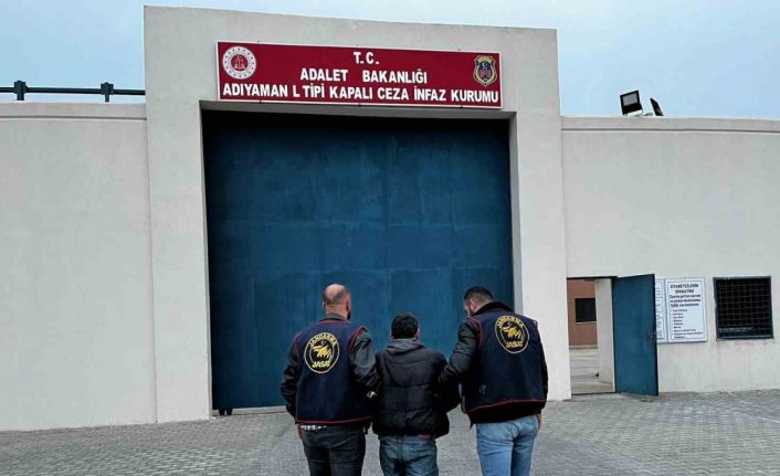 Adıyaman 13 yıl hapis cezası bulunan şahıs yakalandı