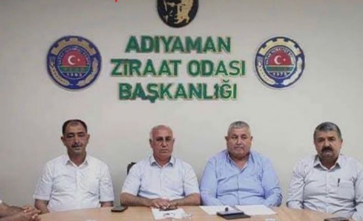 Adıyaman’ın tarım sorunu Cumhurbaşkanına iletildi