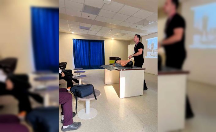 ADÜ Hastanesi personeline Temel Yaşam Desteği eğitimi verildi