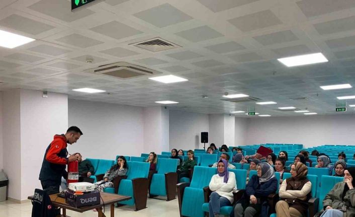 AFAD’dan öğrenci yurdunda tatbikat