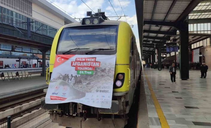 AFAD’tan Afganistan’a yardım eli: 24. İyilik Treni yola çıktı