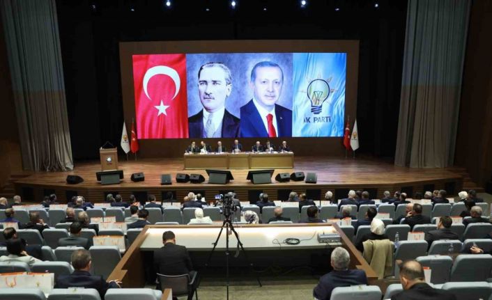 AK Parti MKYK toplantısı başladı