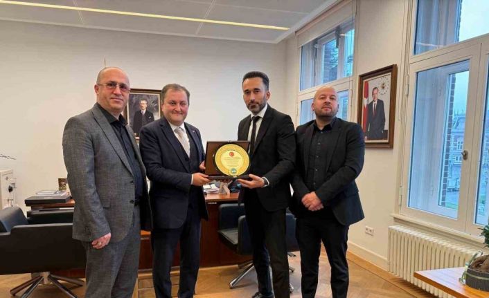 AKİB yönetiminden Amsterdam Başkonsolosu’na ziyaret