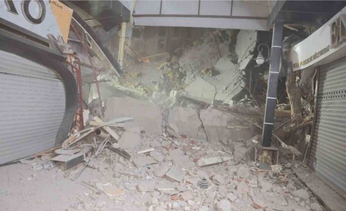 Aksaray Belediyesi’nin kontrolsüz yıkımı az kalsın dükkanları yıkıyordu