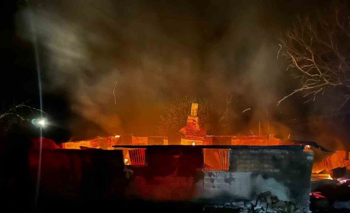 Alevlere teslim olan evde yanarak hayatını kaybetti