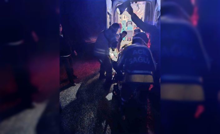 Alkollü sürücünün kullandığı araç şarampole yuvarlandı: 1 yaralı