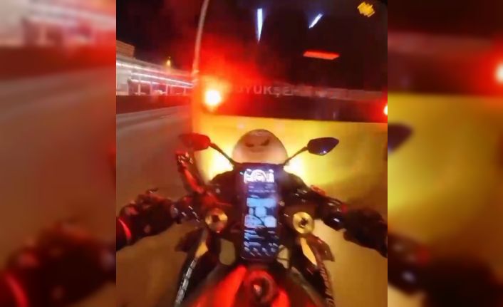 "Allah’ım sana geliyorum" dedi, belediye otobüsüne çarptı