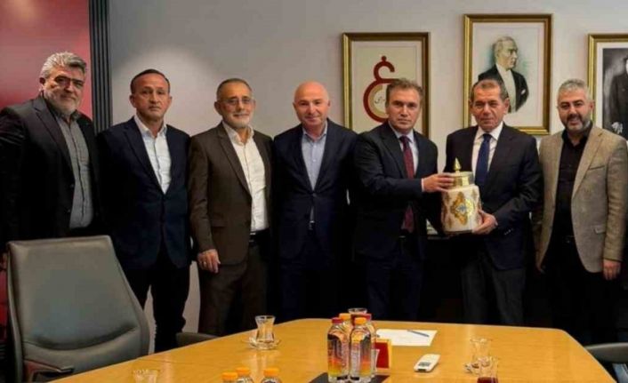 Alucra Kalkınma ve Eğitim Vakfı’ndan, Dursun Özbek’e ziyaret