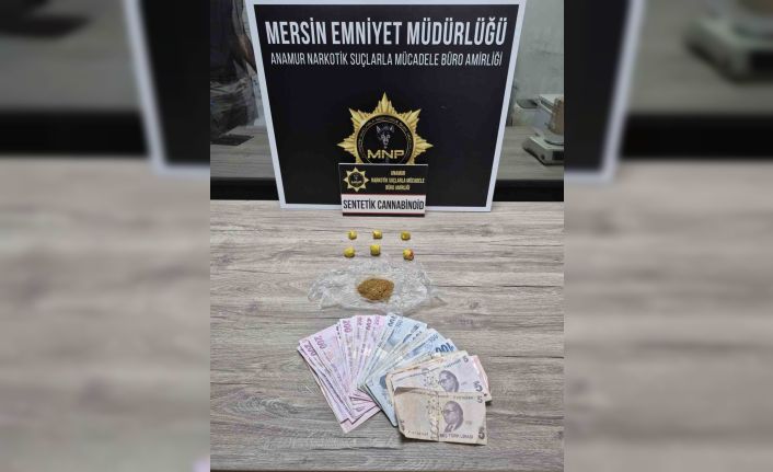Anamur’da uyuşturucu taciri yakalandı