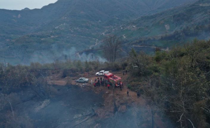 Artvin Valisi Ergün: "Yangın kısmen kontrol altına alındı"