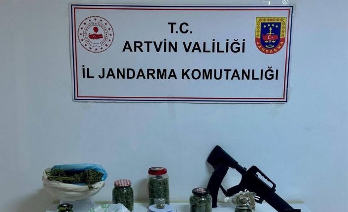 Artvin’de uyuşturucu operasyonu