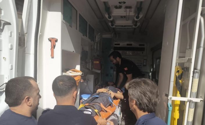 Asansör bakımı için gitmişti, halatla makaranın arasına ayağını sıkıştırdı