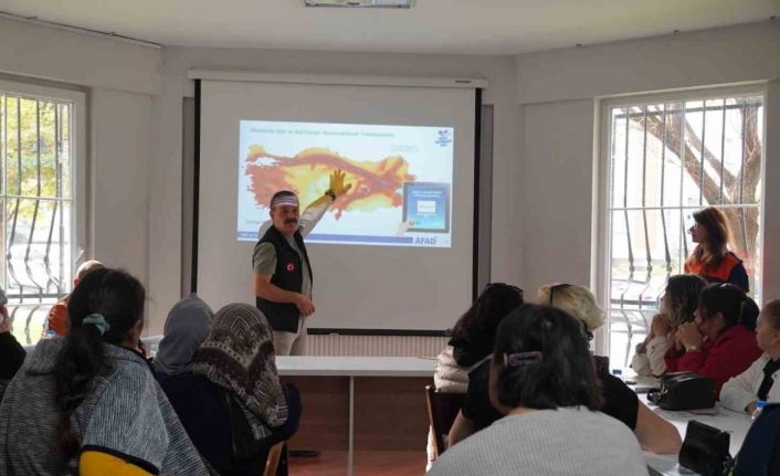 Atakum’da afet bilinçlendirme eğitimleri