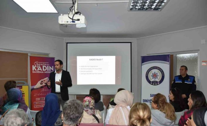 Atakum’da ‘Kadına Şiddete Hayır’ programı