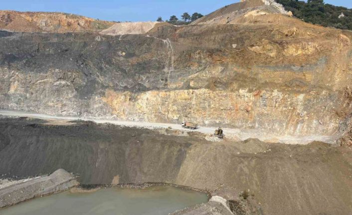 Atık suyu dereye boşaltan taş ocağına yasal işlem başlatıldı