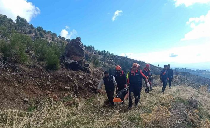 Ava giden vatandaş fenalaşması sonrası yaşamını yitirdi