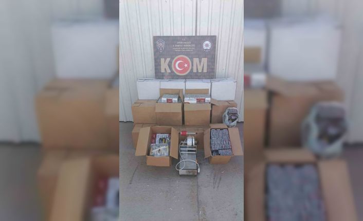 Aydın’da kaçak sigara operasyonu: 260 bin dolu makaron ele geçirildi