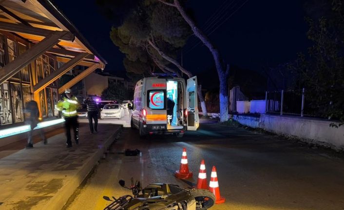 Aydın’da motosiklet kazası: 1 ölü